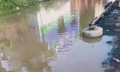 திருநாவலூர் அருகே குடிநீர் குழாய் உடைந்து சாலையில் வழிந்தோடும் தண்ணீர்அதிகாரிகள் நடவடிக்கை எடுப்பார்களா ?