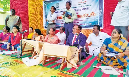 செம்பதனிருப்பு ஊராட்சியில் சிறப்பு கிராம சபை கூட்டம்