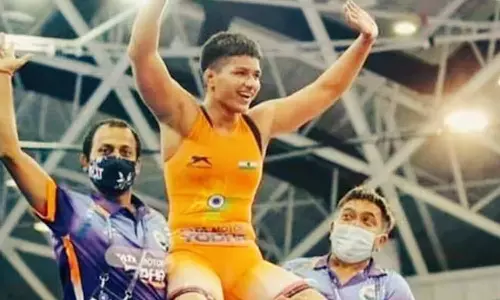 ஜூனியர் உலக மல்யுத்த சாம்பியன்ஷிப்- இந்திய வீராங்கனை பிரியா மாலிக்குக்கு தங்கம்