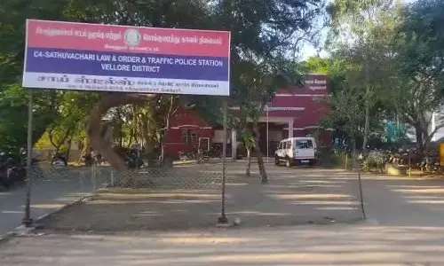 சத்துவாச்சாரி போலீஸ் நிலையத்தில் எஸ்.பி. திடீர் ஆய்வு