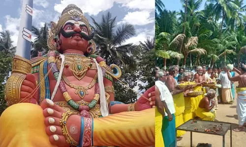 திருப்பதி முனியப்ப சாமி கோவிலில் சிறப்பு அபிஷேக ஆராதனை