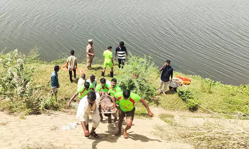 கடலூரில் கெடிலம் ஆற்றில் மூழ்கி தொழிலாளி பலி