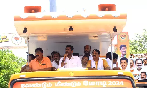 கங்கை நதியை போல தாமிரபரணியை   மாற்றுவதற்கு தனி பட்ஜெட் வேண்டும்- பாளையில் அண்ணாமலை பேச்சு