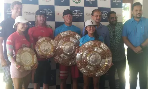 மாமல்லபுரத்தில் சர்வதேச அலைச்சறுக்கு போட்டி நிறைவு - முதலிடம் யார் தெரியுமா?