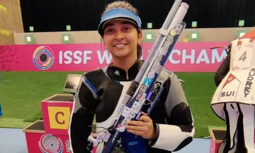 மாஸ் காட்டிய இந்தியாவின் மெகுலி கோஷ்.. 2024 பாரிஸ் ஒலிம்பிக்-க்கு தகுதி பெற்று அசத்தல்..!