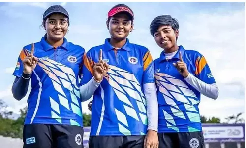 உலக கோப்பை வில்வித்தை - தங்கம் வென்று அசத்திய இந்திய ஆடவர், மகளிர் அணிகள்