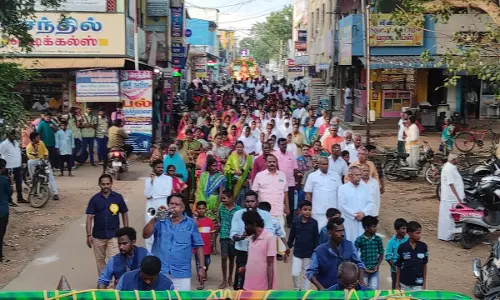 அதிசய அன்னை  ஆலய தேர் திருவிழா