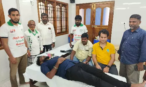 கோட்டக்குப்பம் பள்ளிவாசலில் ரத்ததான முகாம்