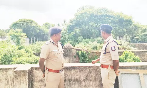 வந்தவாசி கோட்டையில் டி.ஐ.ஜி ஆய்வு