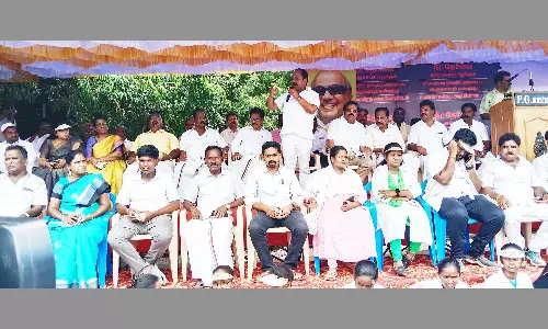 தி.மு.க. உண்ணாவிரத போராட்டம்