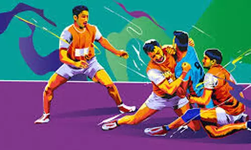 பள்ளி மாணவர்களுக்கான கபடி போட்டி