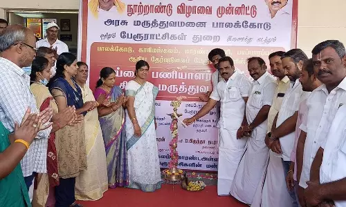 பாலக்கோட்டில் தூய்மை பணியாளர்களுக்கு சிறப்பு மருத்துவ முகாம்