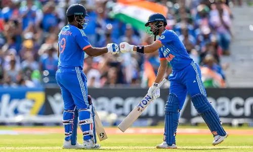 ரிங்கு சிங்- சாம்சன் அதிரடி: அயர்லாந்துக்கு 186 ரன்கள் இலக்கு நிர்ணயித்தது இந்தியா