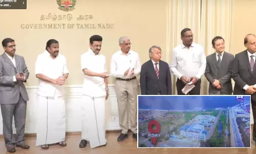 நெம்மேலியில் ரூ.4,276 கோடியில் 3-வது கடல் குடிநீர் திட்டம்: முதலமைச்சர் மு.க.ஸ்டாலின் அடிக்கல் நாட்டினார்