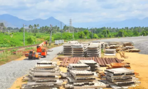 குமரி மாவட்டத்தில் இறுதி கட்டத்தை எட்டிய இரட்டை ரெயில் பாதை பணிகள்