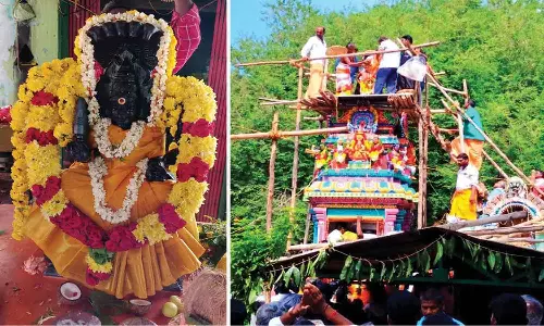 சந்தவாசல் காட்ரோடு ராஜகணபதி மாரியம்மன் கோவில் மகாகும்பாபிஷேகம்