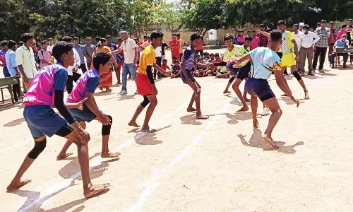 தருமபுரியில் சரக அளவிலான குறுவட்ட விளையாட்டு போட்டிகள்