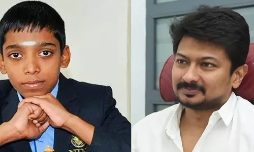 உங்கள் சாதனையால் தமிழகம் பெருமைக் கொள்கிறது- பிரக்ஞானந்தாவிற்கு அமைச்சர் உதயநிதி ஸ்டாலின் வாழ்த்து