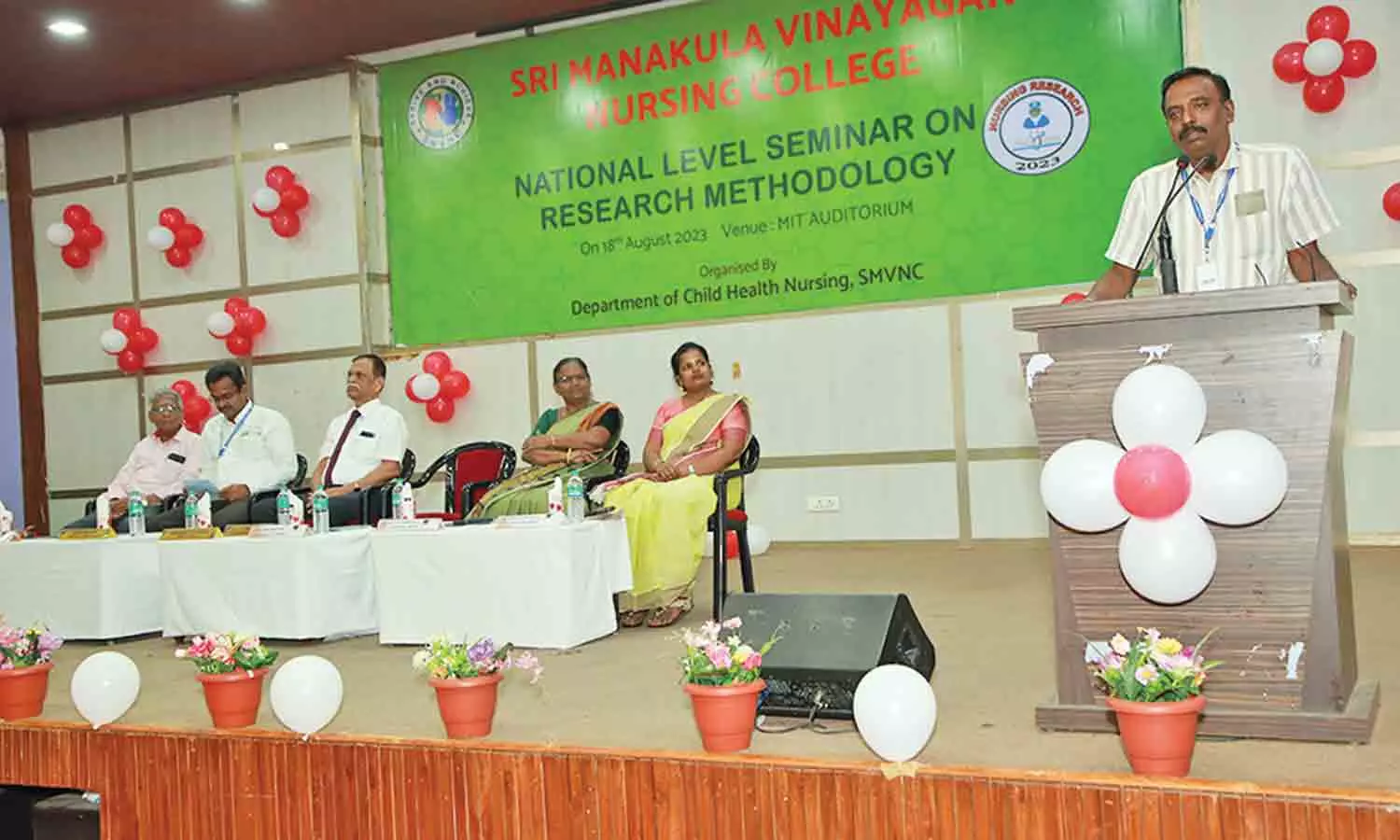 மணக்குள விநாயகர் செவிலியர் கல்லூரியில் தேசிய அளவிலான கருத்தரங்கம் மணக்குள விநாயகர் செவிலியர் கல்லூரியில் தேசிய அளவிலான கருத்தரங்கம்