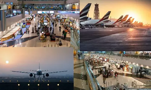 எப்போதும் பிசி...! துபாய் சர்வதேச விமான நிலையத்திற்கு வருகை தரும் பயணிகளின் எண்ணிக்கை அதிகரிப்பு