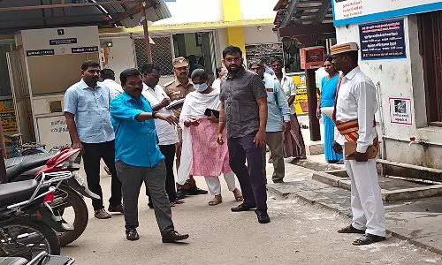 நெல்லிக்குப்பம்  நகராட்சி மருத்துவமனையில் கலெக்டர் திடீர் ஆய்வு