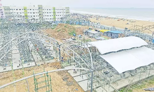 பட்டினப்பாக்கத்தில் நவீன அங்காடி: 366 மீன் கடைகளை மீனவர்களுக்கு ஒதுக்கும் பணியில் அதிகாரிகள் தீவிரம்