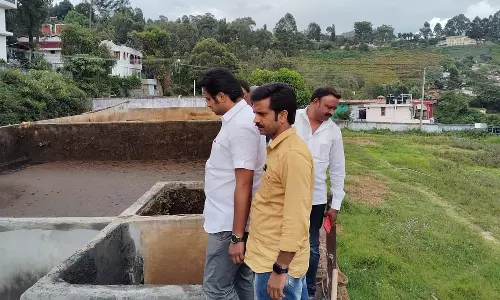 குடிநீர் தொட்டி பராமரிப்பு பணிகள்