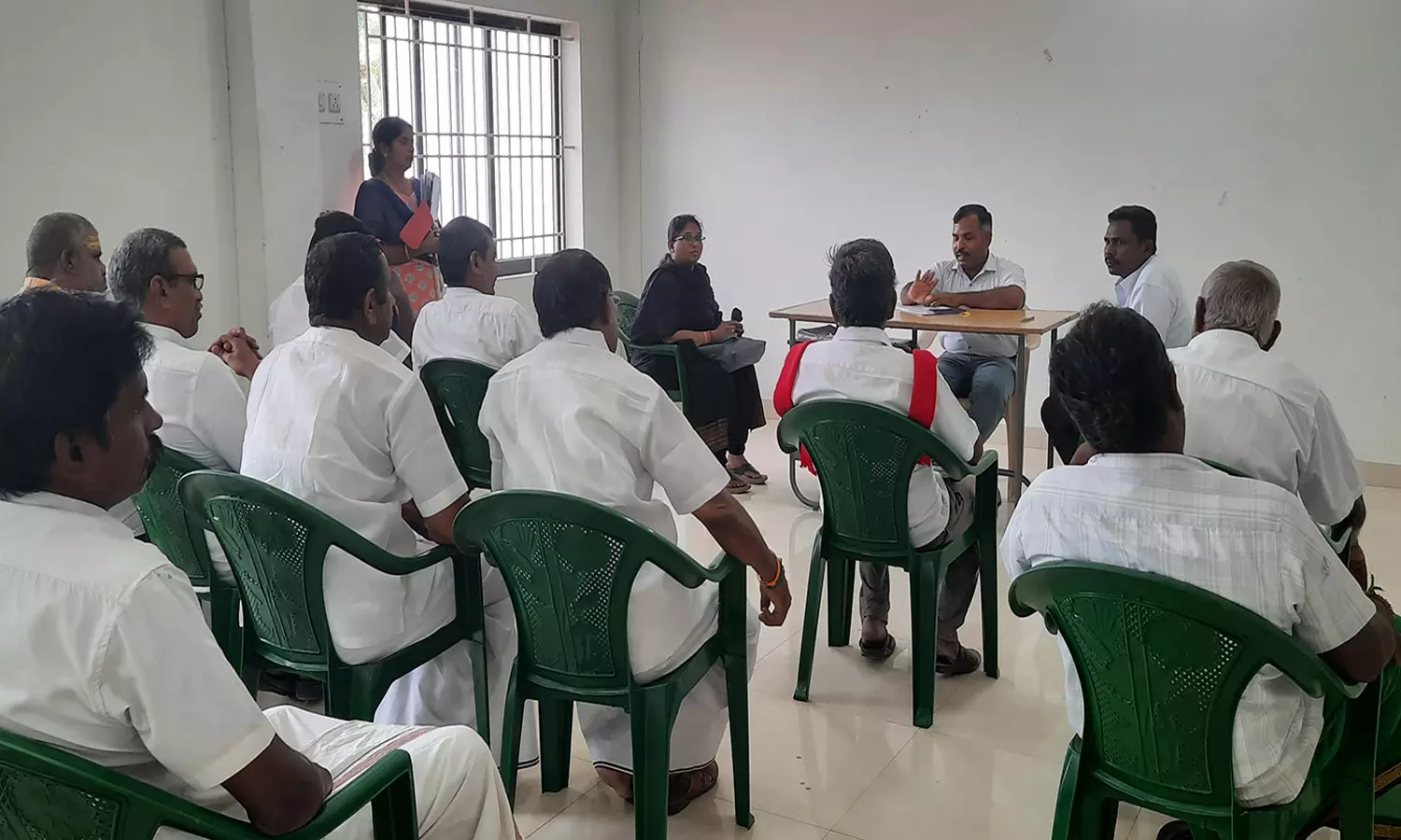 வாக்குசாவடி அமைவிடம் குறித்த ஆய்வுக்கூட்டம்