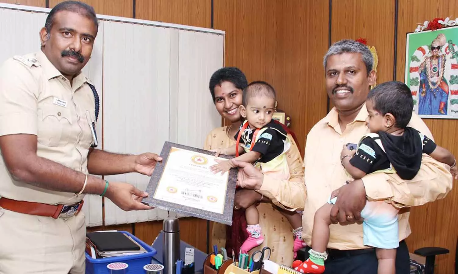 34 படிகளை 4 நிமிடத்தில் ஏறிய 10 மாத குழந்தை- உலக சாதனை புத்தகத்தில் இடம் பிடித்தது