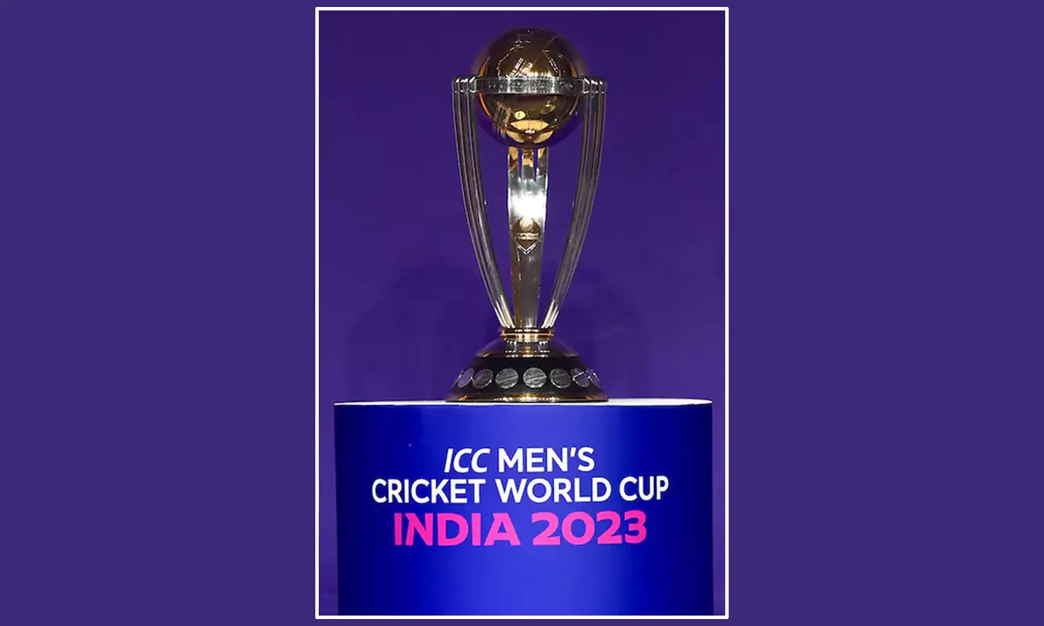 உலகக் கோப்பை 2023 - பயிற்சி ஆட்டங்களுக்கான அட்டவணை வெளியீடு!