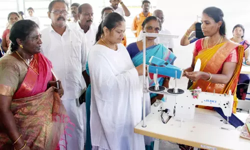 சணல் மற்றும் துணிப்பை தயாரித்தல் பயிற்சி முகாம்