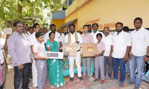 முன்னாள் பிரதமர் ராஜீவ் காந்தி பிறந்த நாள் விழாவில் பங்கேற்ற விஜய் வசந்த் எம்.பி.