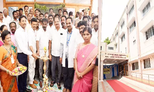 ஆயுஷ் ஆஸ்பத்திரி கட்டிடம் திறப்பு விழா