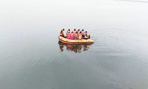 போலீசாருக்கு பேரிடர் மீட்பு பயிற்சி