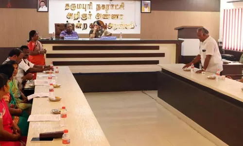 தருமபுரி நகர்பகுதியில்  ரூ.1 கோடி மதிப்பில் திட்ட பணிகள்