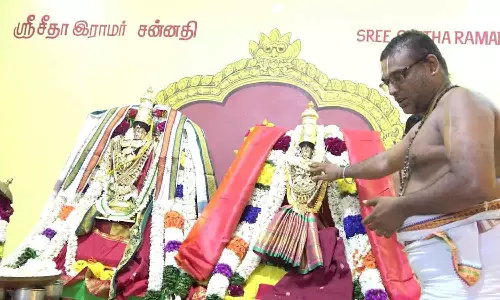 ஸ்ரீமத் ஆழ்வார் சபையில் சீதா ராமர் திருக்கல்யாணம்