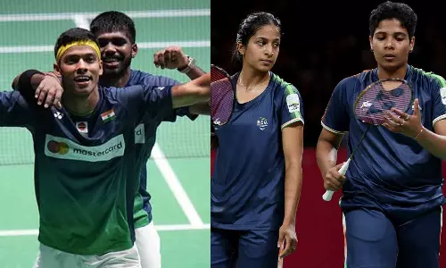 உலக பேட்மிண்டன் இரட்டையர் பிரிவு: இந்திய ஜோடிகள் அபார வெற்றி