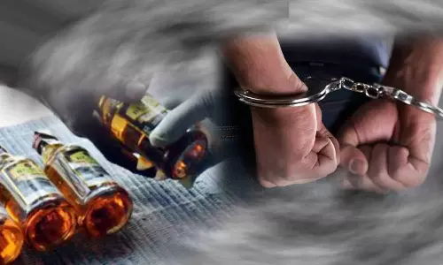 பல்லடத்தில் மதுபானம் விற்றவர் கைது