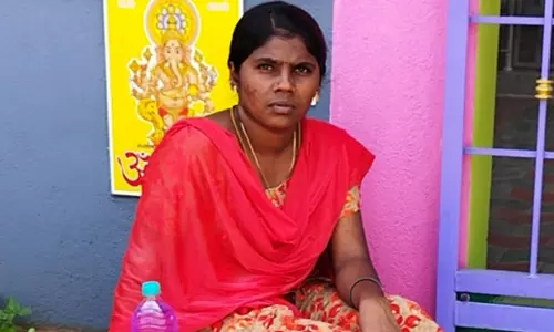 காதல் கணவர் வீட்டு முன்பு கர்ப்பிணி பெண் 2-வது நாளாக போராட்டம்