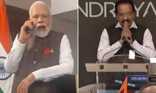 சந்திரயான்-3 திட்டம் வெற்றி: இஸ்ரோ விஞ்ஞானிகளை 26-ந்தேதி பிரதமர் மோடி சந்திக்கிறார்