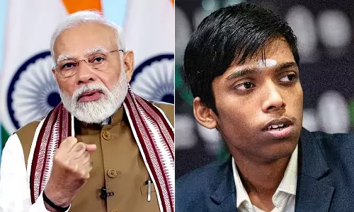 உலகக் கோப்பை செஸ் தொடரில் இரண்டாம் இடம் பிடித்த பிரக்ஞானந்தாவுக்கு பிரதமர் மோடி வாழ்த்து!