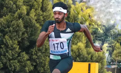 நீளம் தாண்டுதலில் இந்திய வீரர் ஜேஸ்வின் ஆல்டிரின் ஏமாற்றம்