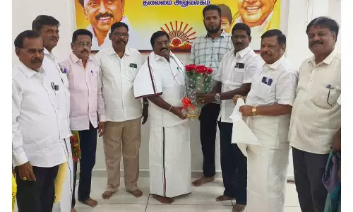 மாநில தி.மு.க இலக்கிய அணி அமைப்பாளராக சீனு.மோகன்தாசு நியமனம்