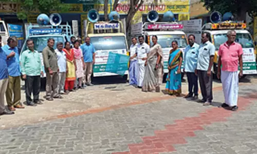 ஊட்டச்சத்து பாதுகாப்பு திட்ட விழிப்புணர்வு பிரசாரம்