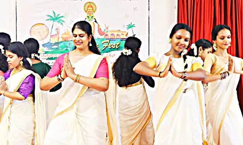 ஓணம் பண்டிகை கொண்டாட்டம்