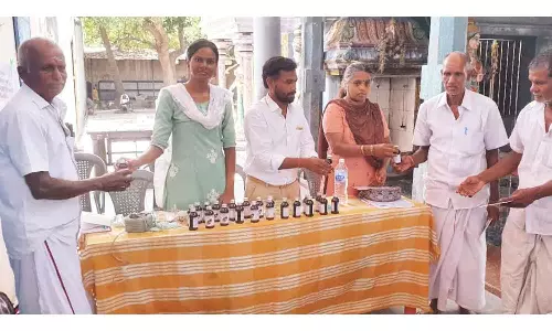 விவசாயிகளுக்கு கால்நடை வளர்ப்பு பயிற்சி முகாம்