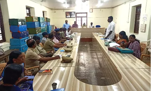 கூடலூர் ஊராட்சி ஒன்றிய மாதாந்திர கூட்டம்