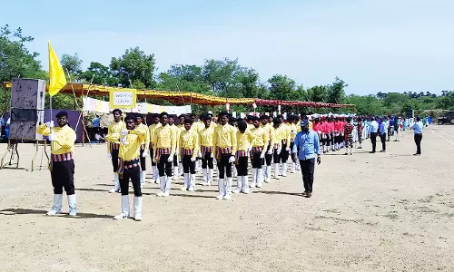 தருமபுரி தொன் போஸ்கோ கல்லூரியில் விளையாட்டு விழா