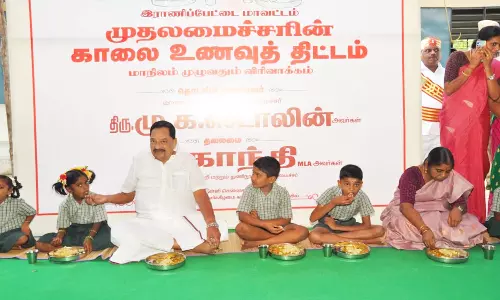 பள்ளிகளில் காலை உணவு திட்டம்