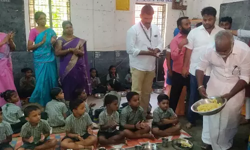 மீஞ்சூர் ஒன்றியத்தில் காலை உணவு திட்டம் துவக்க விழா